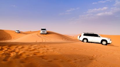 Pustinjski safari, jahanje kamila i večera u pustinji
