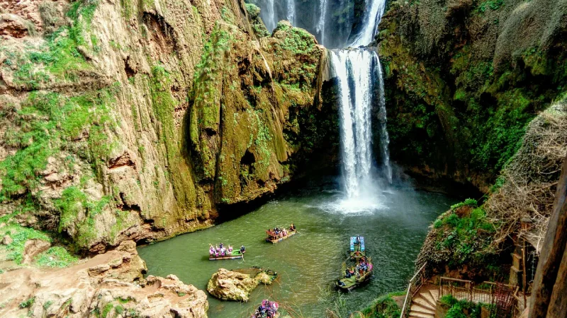 Ouzoud vodopadi
